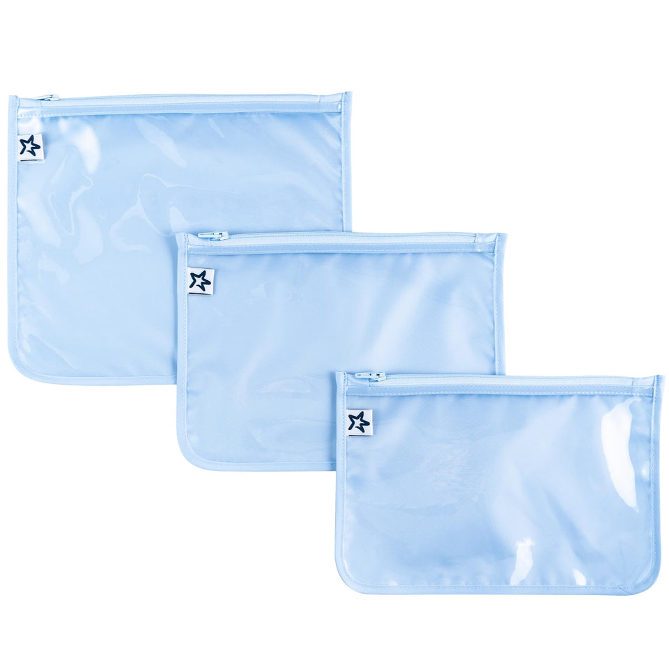 Tiny Twinkle diaper bag organizers front view with a clear panel for quick access.