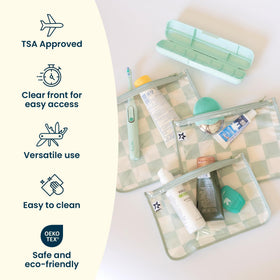 Tiny Twinkle small-size pouch perfect for cosmetics and travel items.