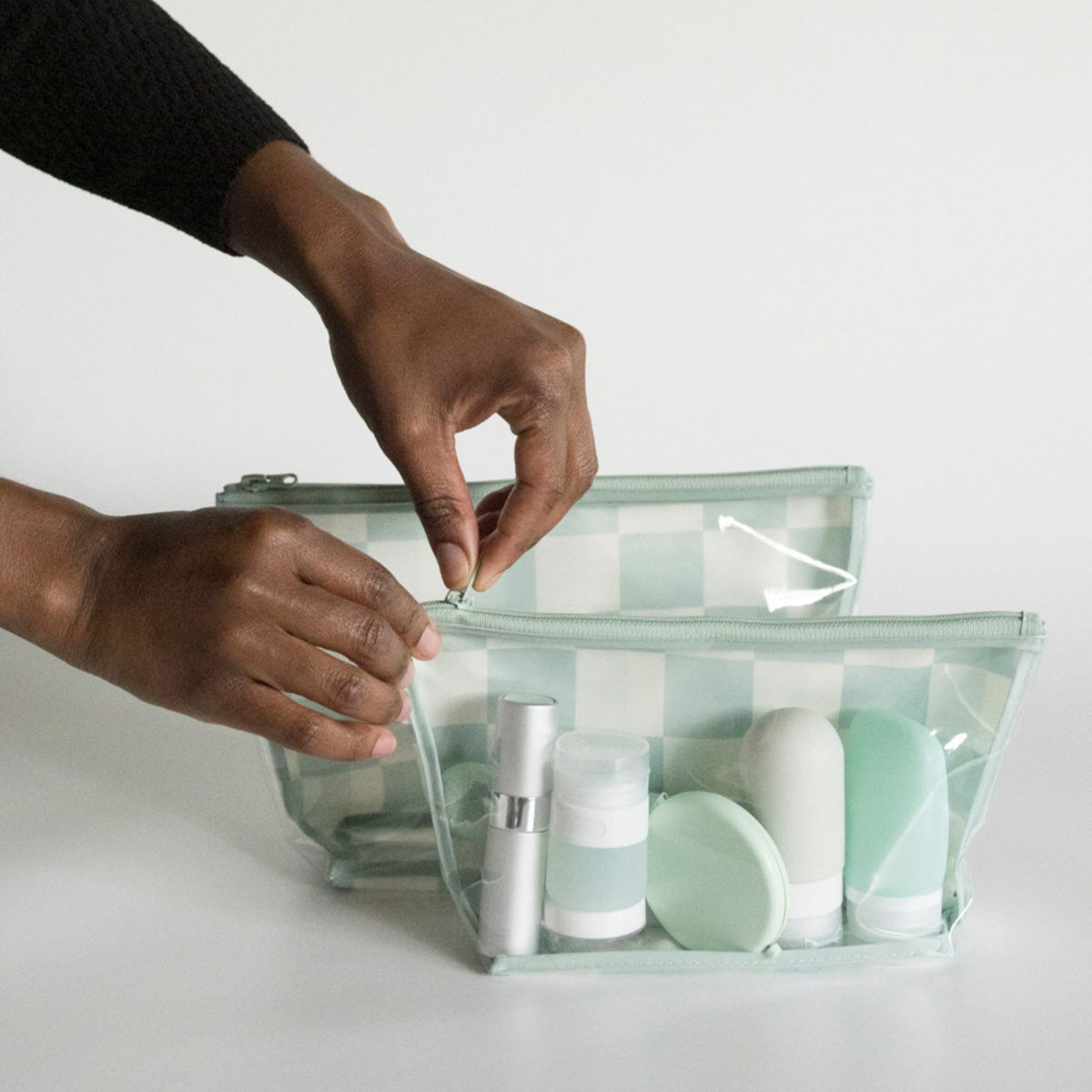 Tiny Twinkle medium-size pouch fits into bags for quick access