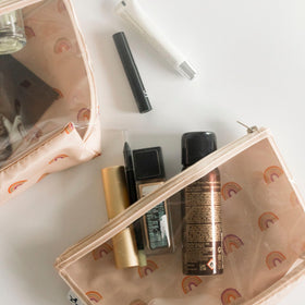 Tiny Twinkle pouch cleans easily after everyday use