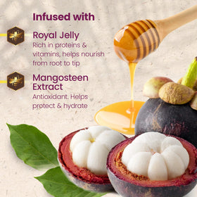 Tio Nacho Curls Shampoo lathering in a bowl to enhance smooth strands.