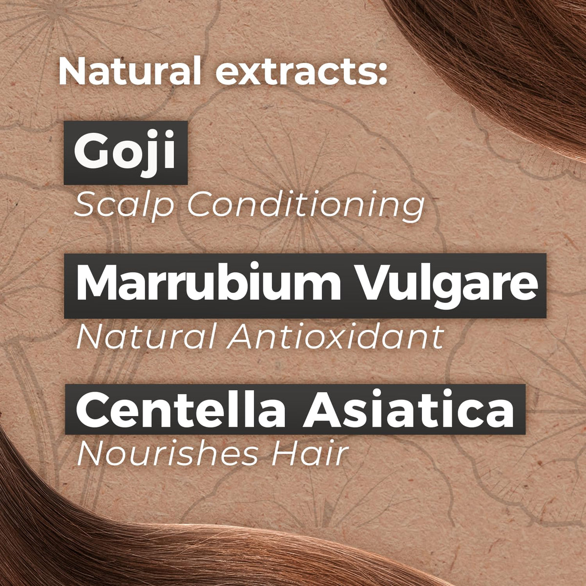 Goji berries highlight natural amino acids and moisture in Tio Nacho