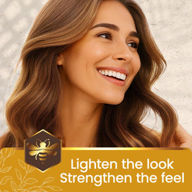 Tio Nacho natural-origin extracts graphic emphasizes chamomile and jojoba.