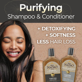 Tio Nacho Purifying Conditioner bottle for smooth, manageable hair