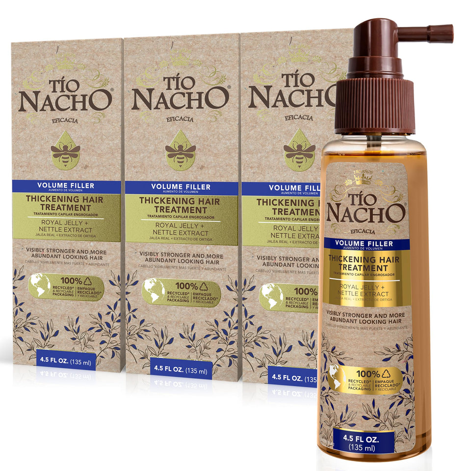 Tío Nacho Thickening Hair Treatment bottle for natural volume and light lift