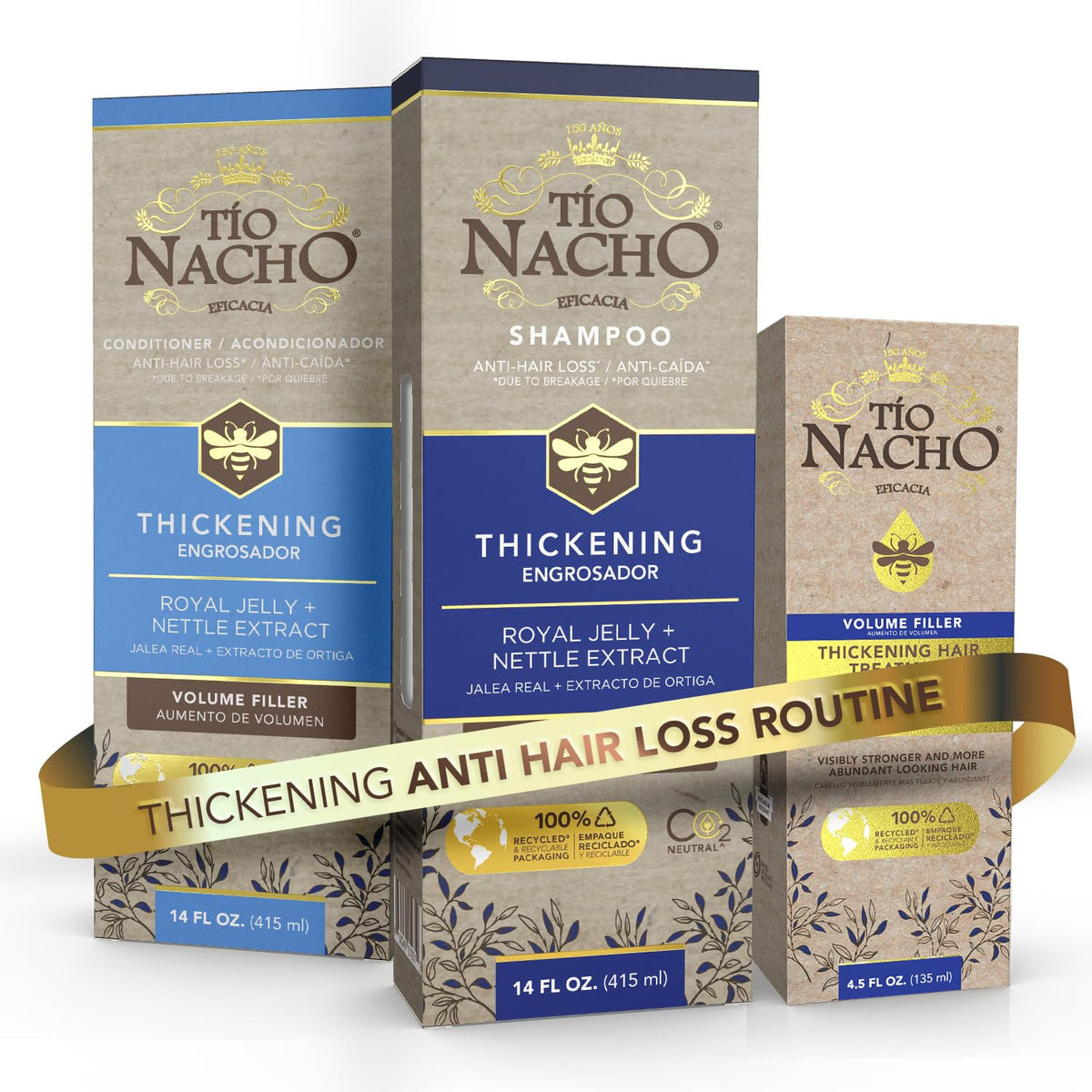 Tio Nacho Thickening Shampoo bottle for a fuller, healthier-looking hair routine.