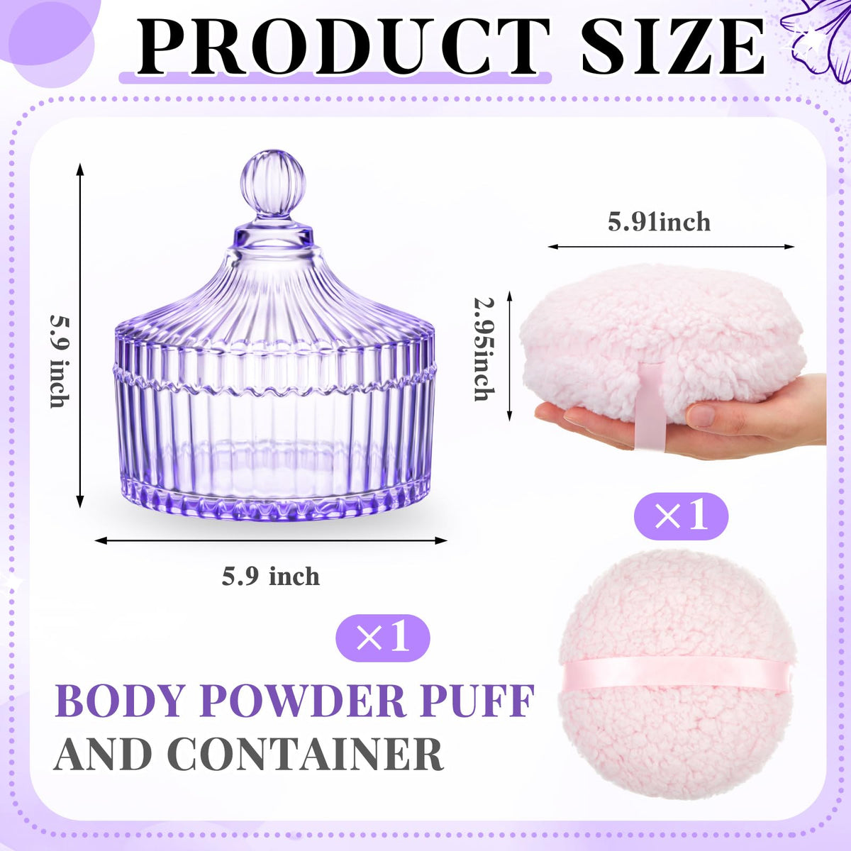 Tioncy powder puff stitching detail shows durability for daily use.