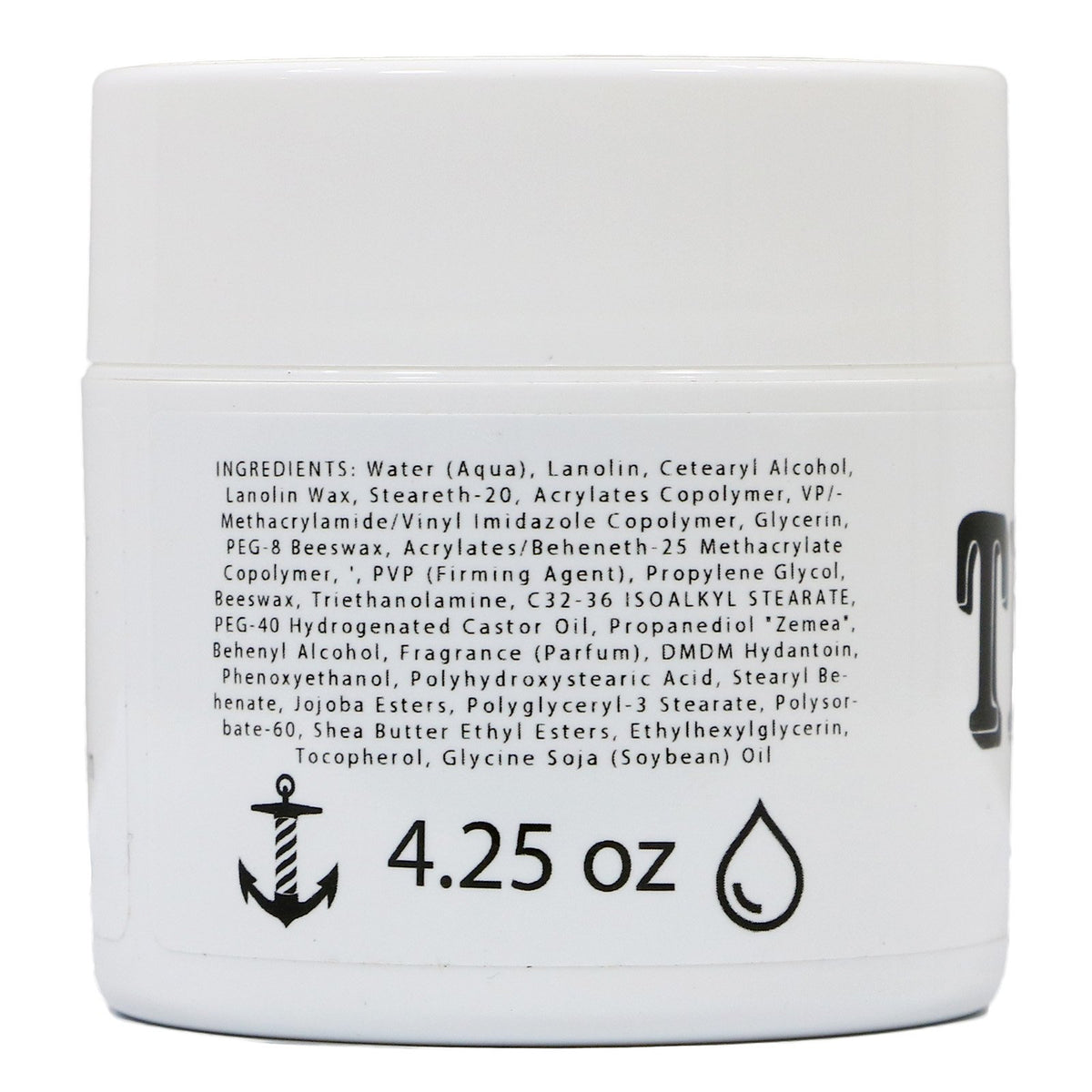 TipTop Matte Pomade shows a matte finish for a natural look.