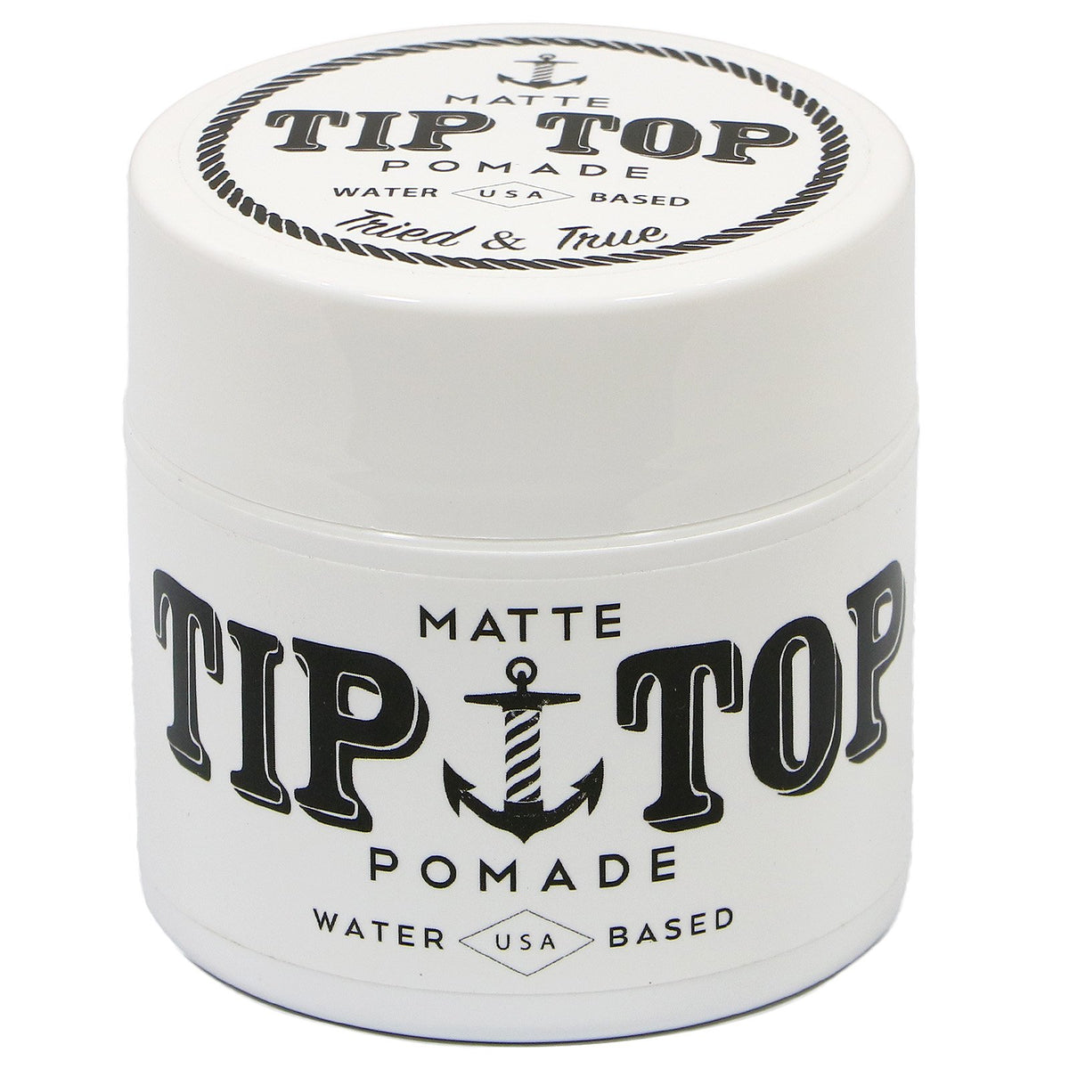 TipTop Matte Pomade features a signature mild scent for comfortable daily grooming.