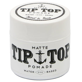 TipTop Matte Pomade features a signature mild scent for comfortable daily grooming.