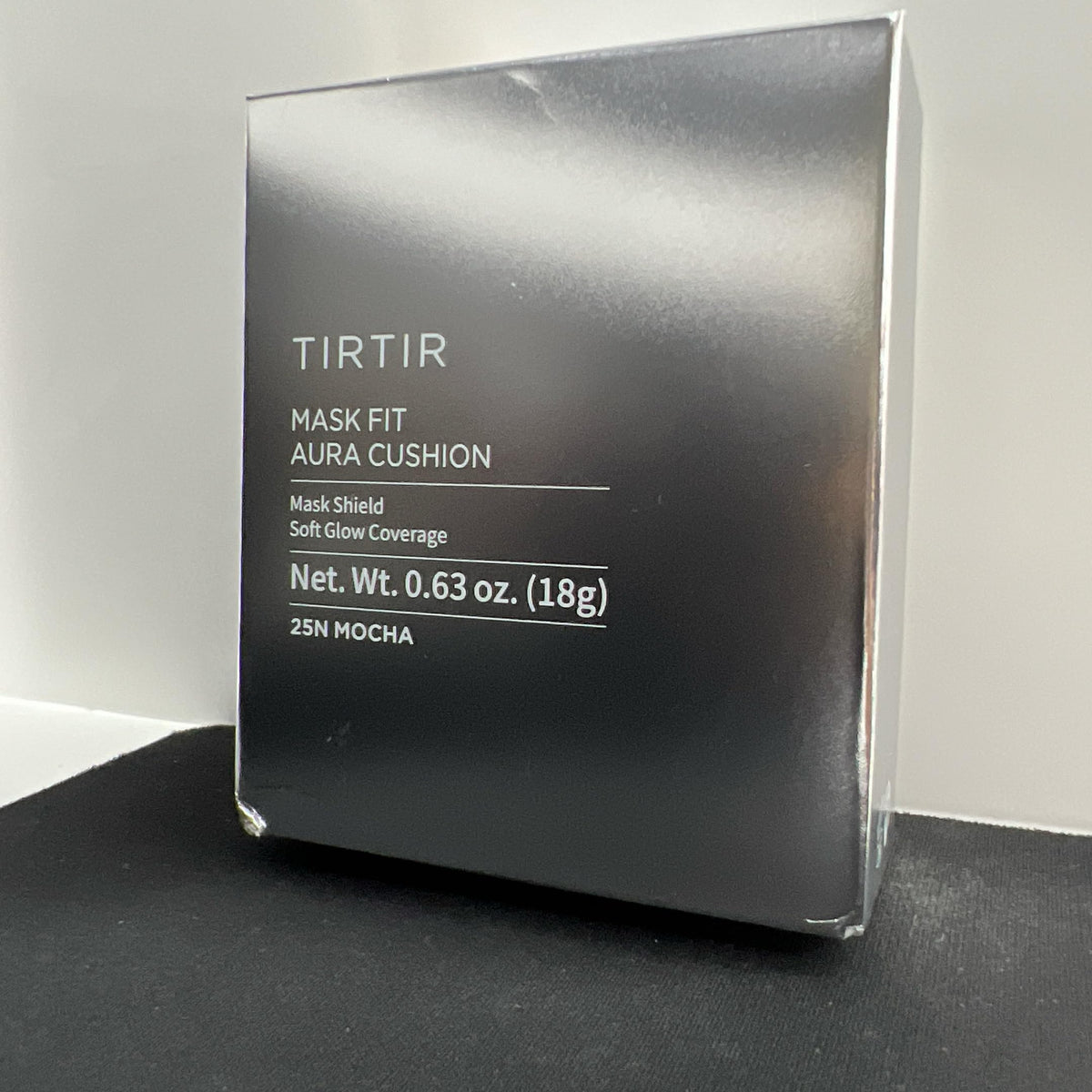 TIRTIR 25N Mocha shade swatch on forearm