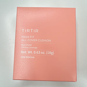 TIRTIR pink cushion in daily routine for redness correction.