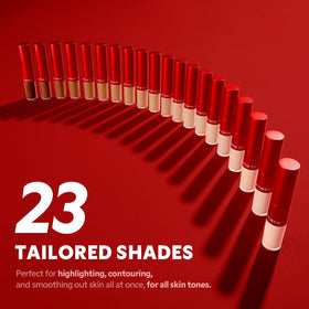 TIRTIR Glide&Hide balm-stick blur for targeted contouring and natural blending.