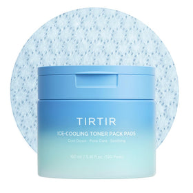 TIRTIR Ice-Cooling Toner Pad closeup showing soothing hydration and pore refinement