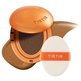 TIRTIR Mask Fit AI Cushion compact in use, delivering even coverage and a natural look.