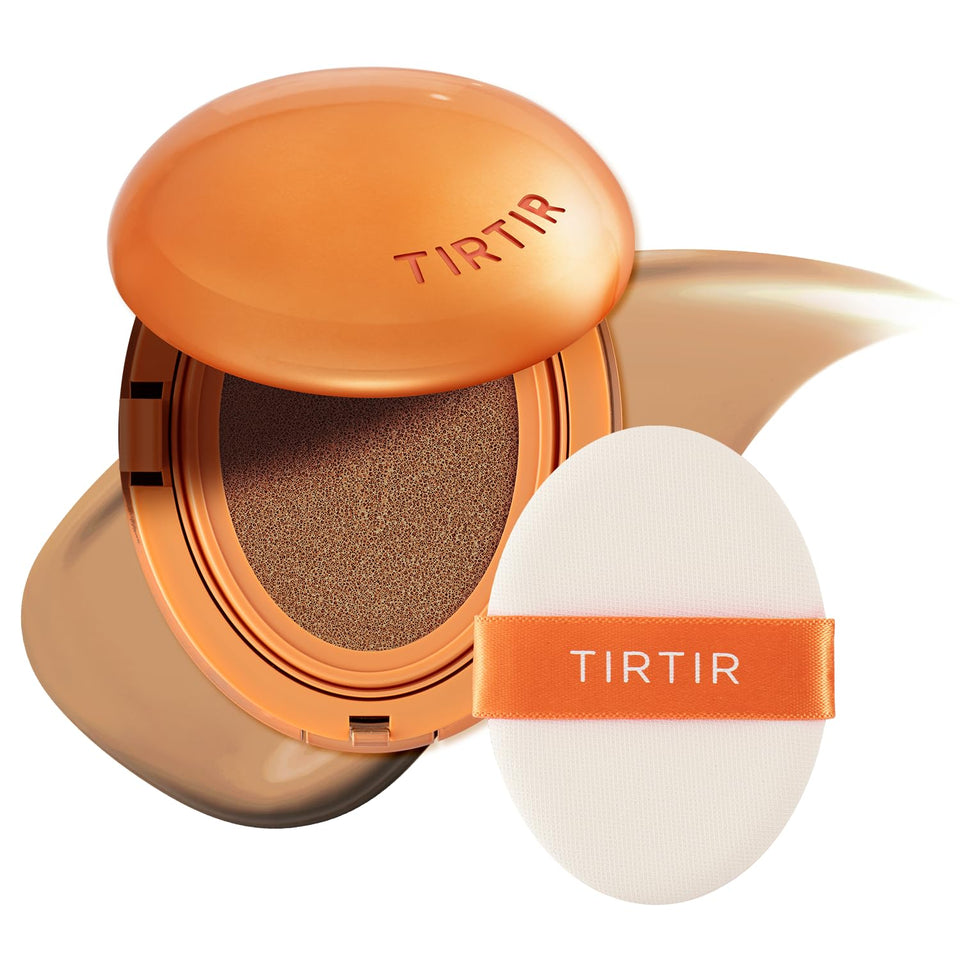 TIRTIR Mask Fit AI Cushion compact shows semi-matte finish for natural-looking skin
