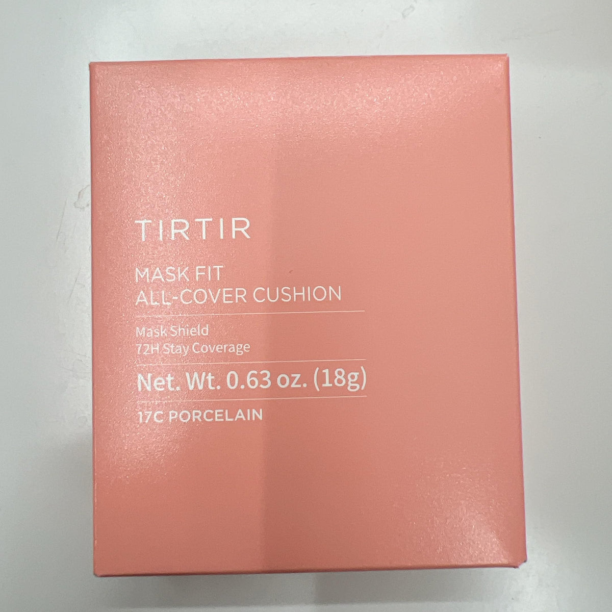 TIRTIR 72-hour wear visual suggesting long-lasting, durable look.
