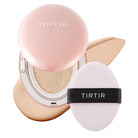 TIRTIR Mask Fit All Cover Pink Cushion bottle offers high-coverage base for a flawless complexion.