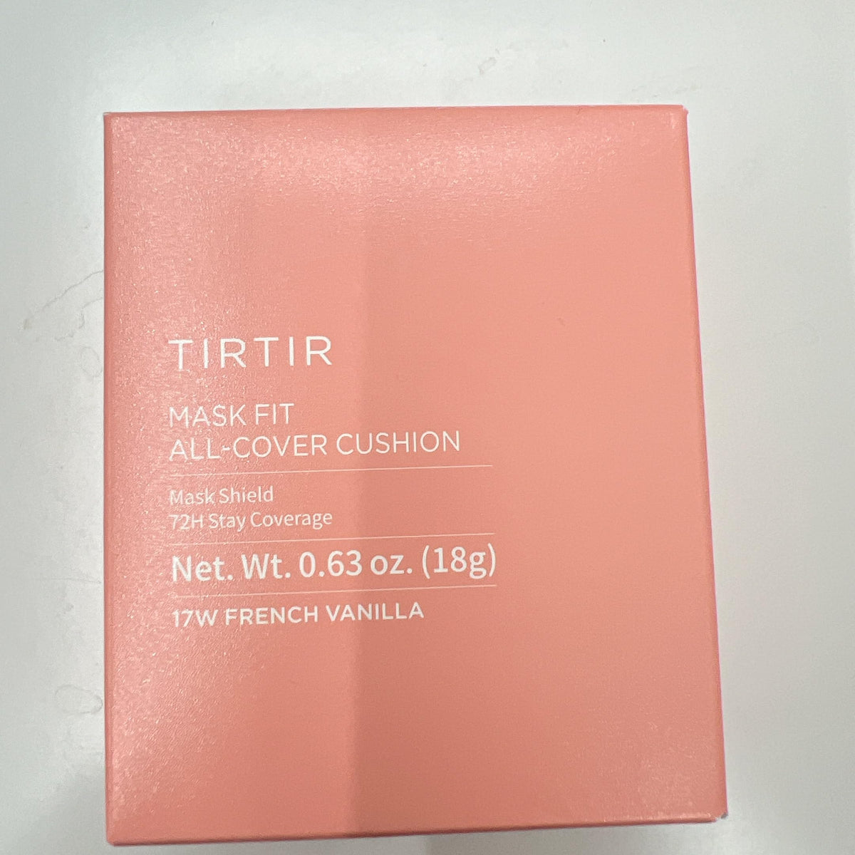 TIRTIR Mask Fit All Cover Pink Cushion oil-control formula for oily to combo skin