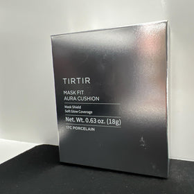 TIRTIR 72-hour glow concept shown on skin swatch.