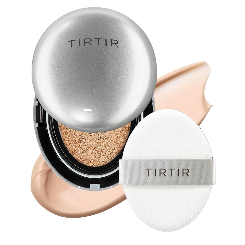 TIRTIR Mask Fit Aura Silver Cushion compact for easy on-the-go touch-ups