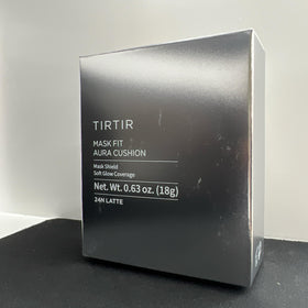 TIRTIR Mask Fit Aura Silver Cushion glow-closeup captures radiant sheen