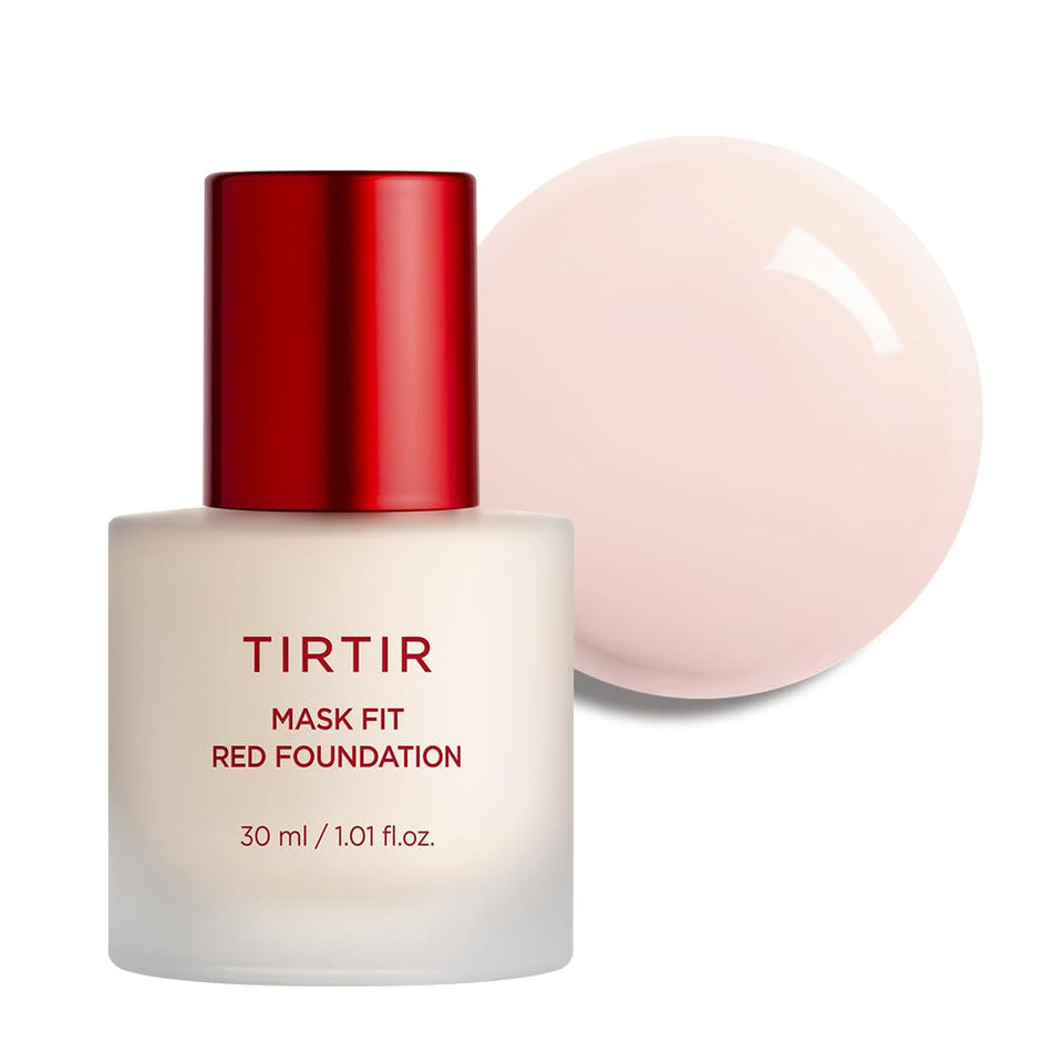 TIRTIR Mask Fit Red Foundation bottle with premium packaging.