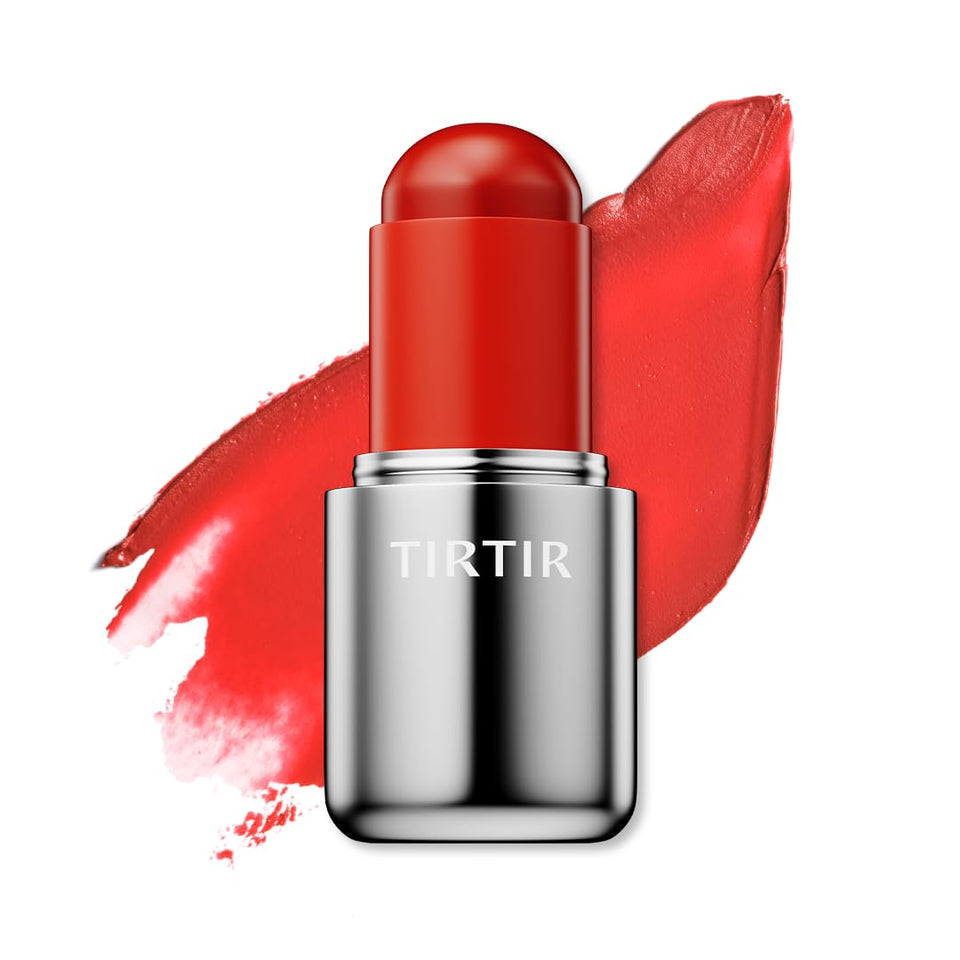 TIRTIR Mood Glider Lip & Blush Stick Tangerine Glow for natural lip color and cheek glow.