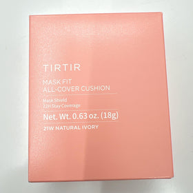 TIRTIR pink cushion compact open display reveals smooth, buildable coverage.