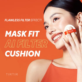 TIRTIR shell 10C swatch close-up highlights shade match and semi-matte finish
