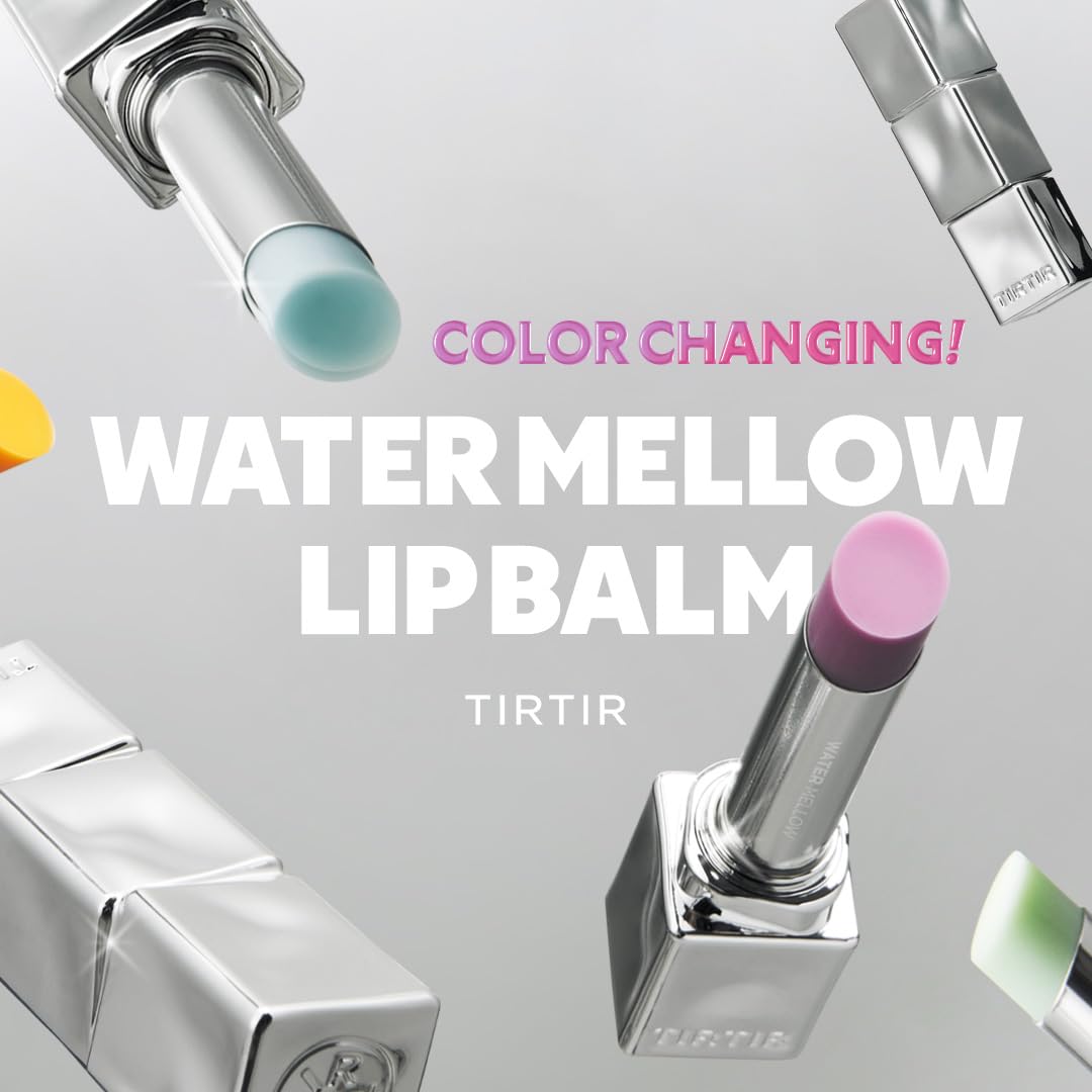 TIRTIR Water Mellow Lip Balm glide provides a lightweight glossy finish.