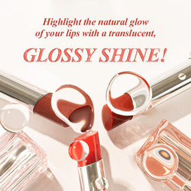 TIRTIR Waterism Glow Melting Balm close-up shows Mauve Rose tint.