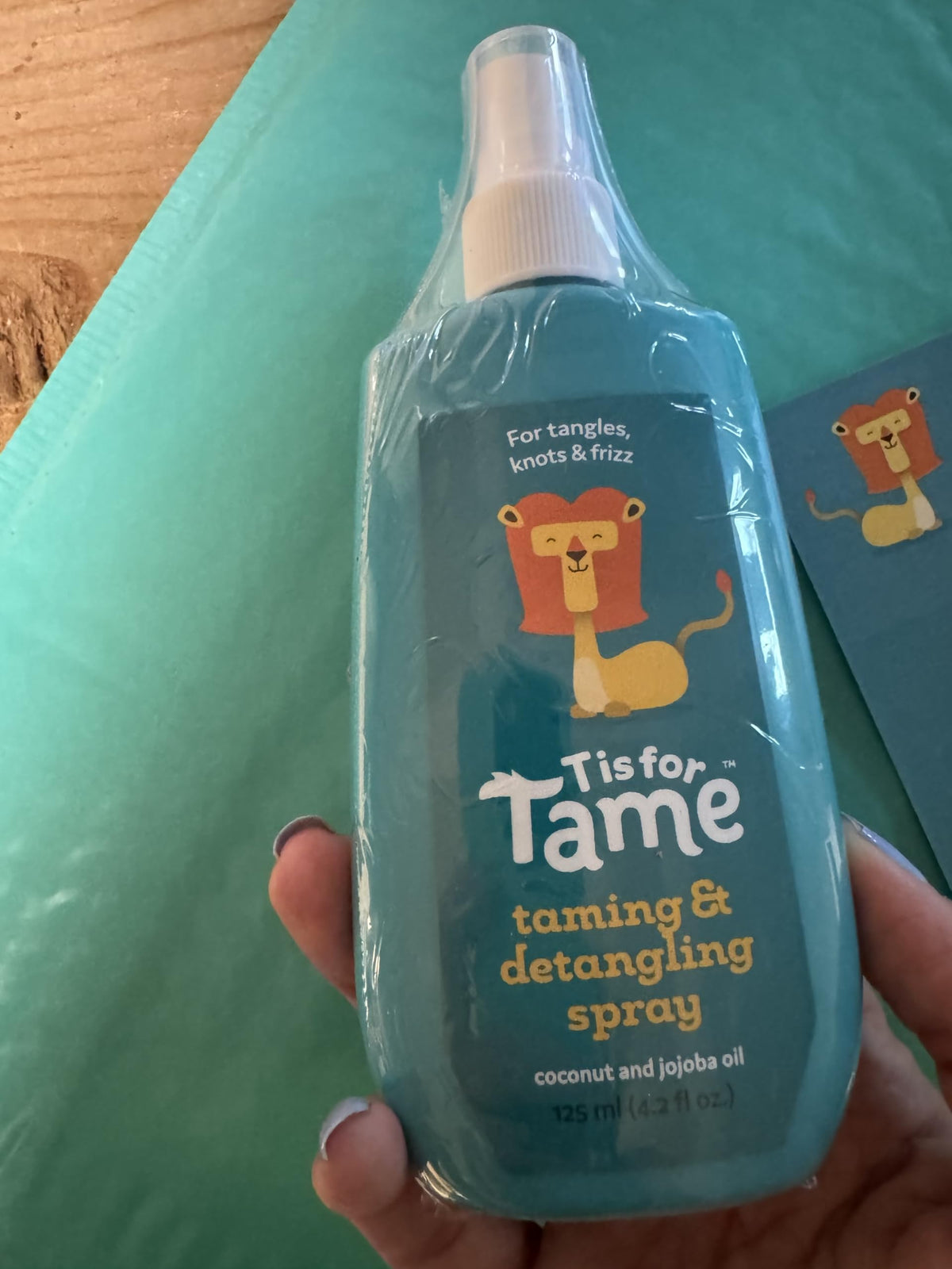 T is for Tame two-pack packaging for family use.