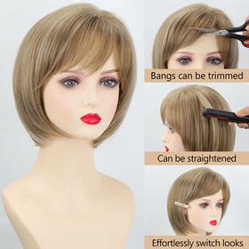 TISHINING daily and party wear wig suitable for work and events.
