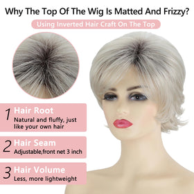 TISHINING heat-resistant fiber for smooth, natural feel
