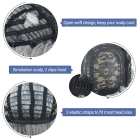 TISHINING breathable cap with rose mesh for comfortable wear