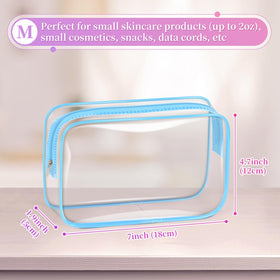 TISRATOK toiletry pouch for travel organizers keeps essentials neatly stored.