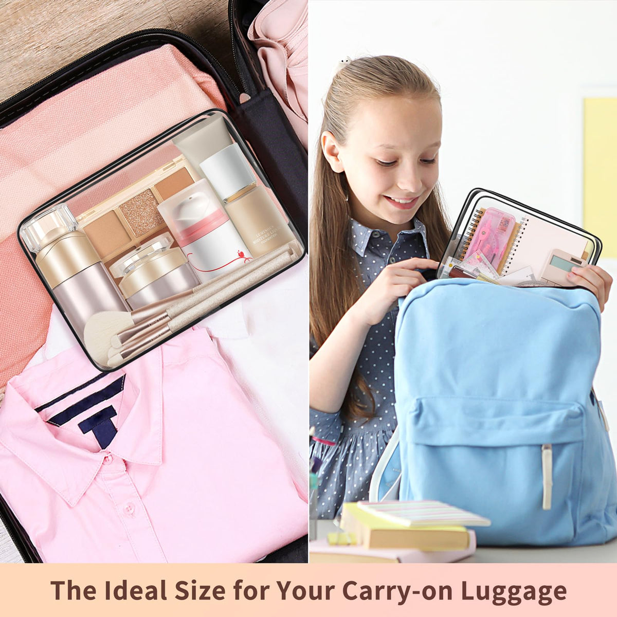 TISRATOK gift-ready bags ideal for cosmetics or travel kits