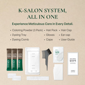 Vegan-certified, all-in-one kit with eco-friendly care in every packet.
