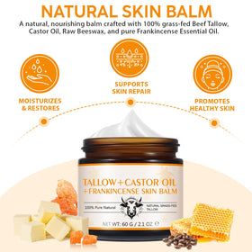 Tiuedu balm texture swatch highlights rich, moisturizing feel.