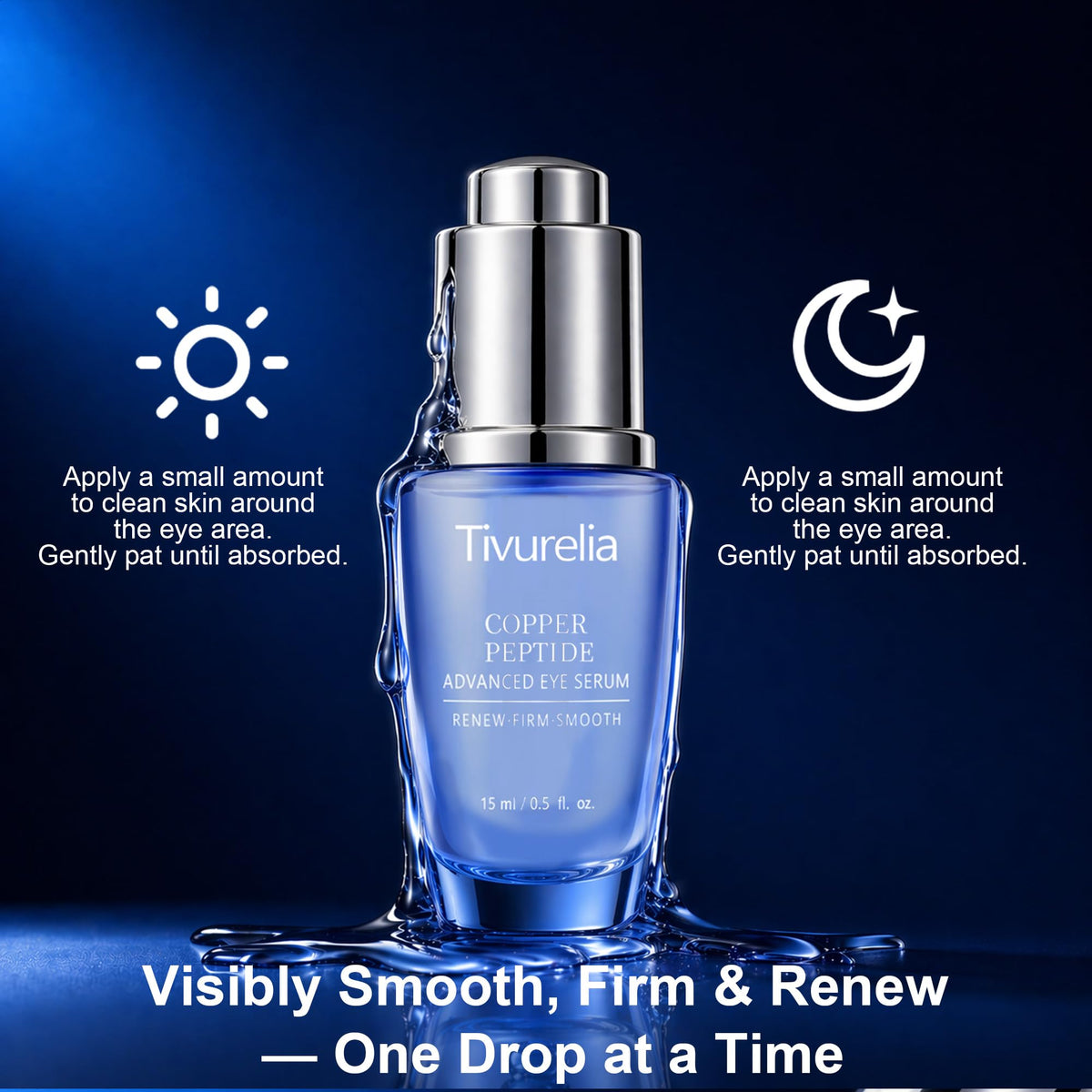 Tivurelia peptide complex ingredients feature hydrolyzed collagen and elastin for elasticity.