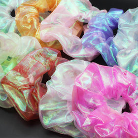 TIZAPIB LED scrunchies fast flash mode adds vibrant party energy.