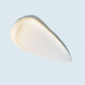 TIZO Eye Renewal silky cream texture offering a smooth, invisible finish near the eye area.