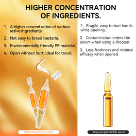 TJE Astaxanthin Serum Ampoules provide lightweight hydration that absorbs fast.