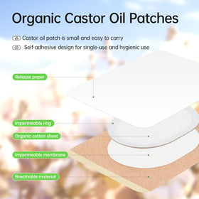 TJJSNA 8oz organic castor oil bottle preserves freshness in amber glass
