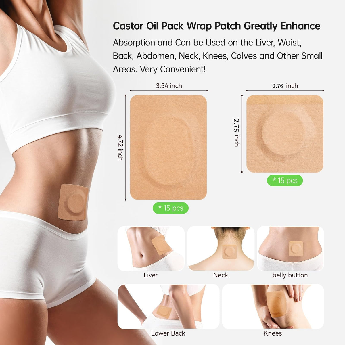 TJJSNA Organic Cotton Pack Wrap provides comfortable skin contact