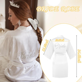 Tkifoda Bride makeup bag compact storage for on-the-go wedding day touch-ups