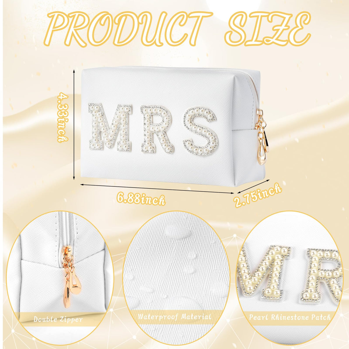 Tkifoda I Do white bridal slippers offering comfortable wedding day wear