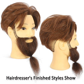 TKIMHEQ hair length 6-7 inches supports realistic styling experiments
