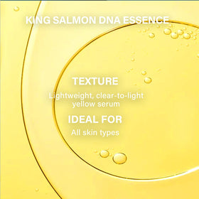 TKYT Salmon DNA Serum pour allows precise, quick absorption.